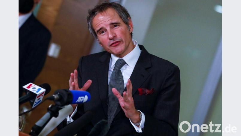 IAEA-Generaldirektor Rafael Grossi will mit Moskau und Kiew über die Sicherheitsgarantien für die vielen Atomkraftwerke und Nukleareinrichtungen in der Ukraine verhandeln. Bild: Lisa Leutner/AP/dpa