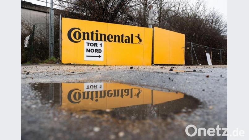 Der Zulieferer Continental betreibt im russischen Kaluga ein Werk. Bild: Julian Stratenschulte/dpa