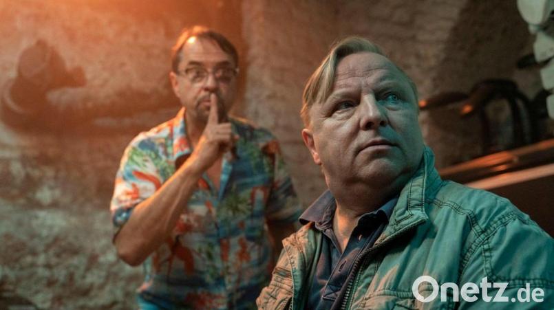 Schwache TV-Quote für Prof. Karl-Friedrich Boerne (Jan Josef Liefers, l) und Kommissar Axel Thiel (Axel Prahl). Bild: Thomas Kost/WDR/Bavaria Fiction GmbH/dpa