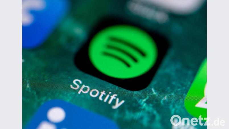 Spotify schließt sein Büro in Russland. Bild: Fabian Sommer/dpa