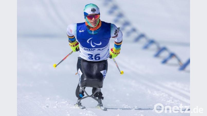 Martin Fleig wurde beim Sprintrennen Fünfter. Bild: Jens Büttner/dpa-Zentralbild/dpa