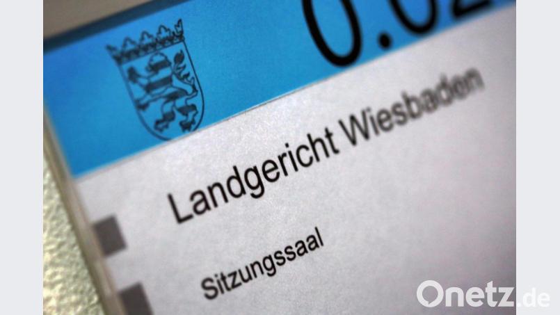 Das Landgericht in Wiesbaden. Bild: Fredrik von Erichsen/dpa