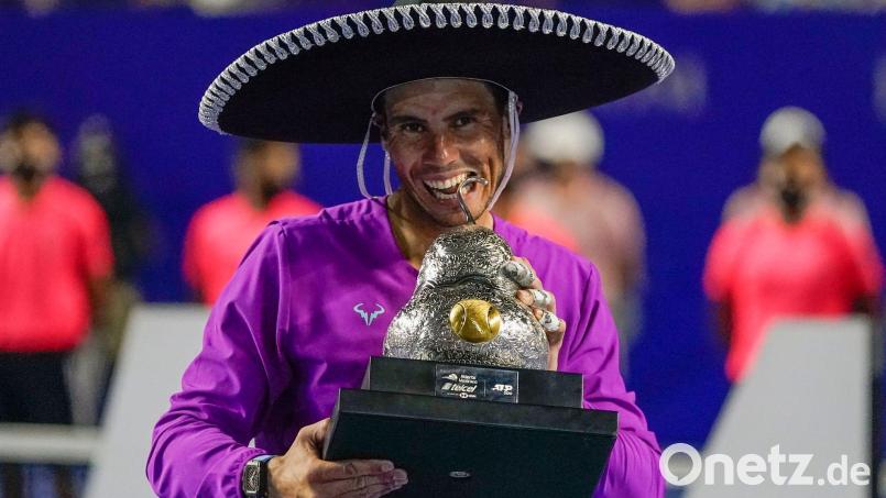 Holte sich seinen 91. Titel auf der Tour: Rafael Nadal. Bild: Eduardo Verdugo/AP/dpa