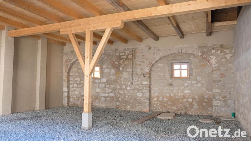 In den restaurierten Städeln neben dem Haus der Dorfkultur soll Kunst und Werken in Kleingruppen dominieren Bild: do