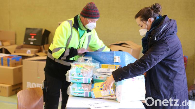 Neben dem Sammeln von Spenden engagiert sich die OTH Amberg-Weiden auch dafür, dass ukrainisch Studierende ihr Studium in der Oberpfalz fortsetzen können. Bild: Roth/OTH Amberg-Weiden