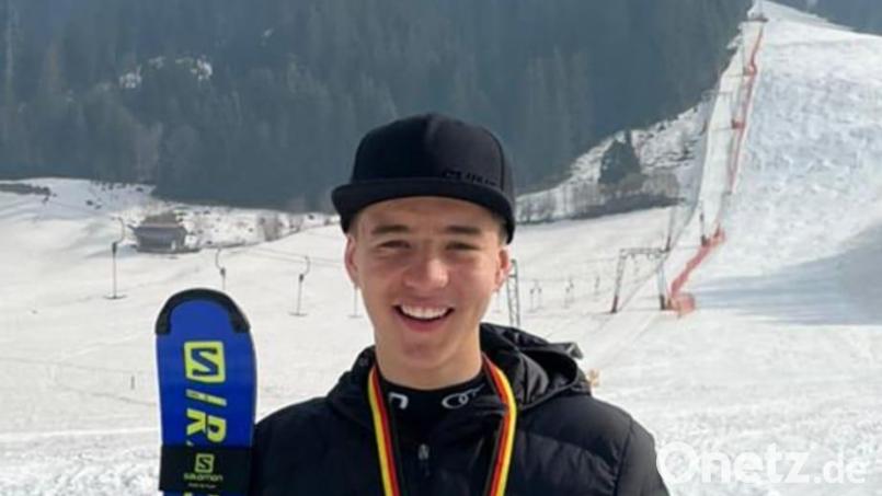 Skirennläufer Raphael Wittmann fuhr am Wochenende sein letztes Rennen bei den Schülern. Bild: dob