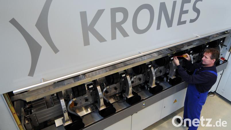 Der Neutraublinger Abfüll- und Verpackungsanlagenhersteller Krones hat am Donnerstag den Geschäftsbericht für das Jahr 2021 veröffentlicht. Archivbild: Armin Weigel