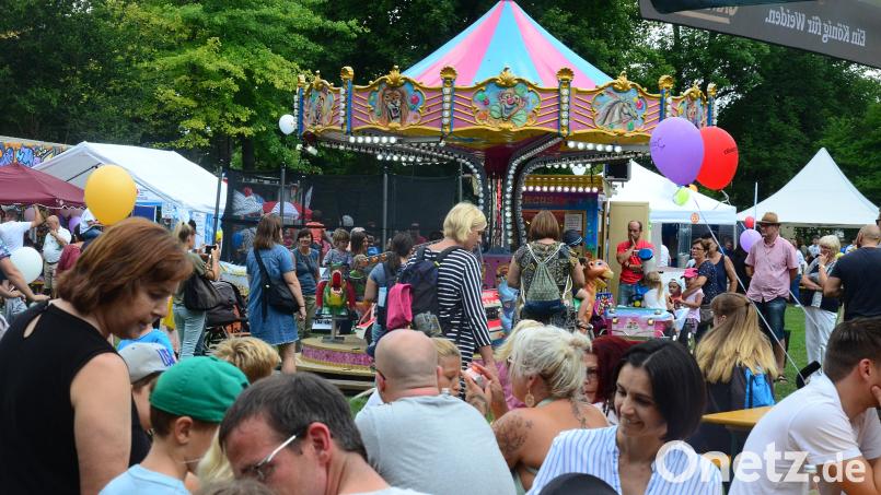 Beim Kinderbürgerfest 2019 war einiges los – das bunte Treiben am Max-Reger-Platz soll nach der Coronapause heuer wieder am 17. Juli stattfinden. Archivbild: Kunz