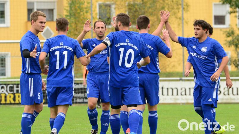 Gleich zum Auftakt des Punktspieljahres will die SG Niedermurach-Pertolzhofen im richtungsweisenden Spiel um den Klassenerhalt in der Kreisliga West gegen den SV Alten- u. Neuenschwand jubeln. Archivbild: ham