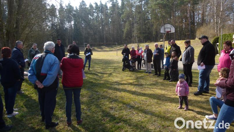 Ein Blick auf den Spielplatz in Dürnast im Stiftungswald. Für einen Verbleib des Kinderspielplatzes dort sprach sich bei der Probeabstimmung eine deutliche Mehrheit aus. Bild: bk