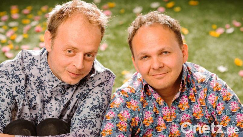 Das Duo BlöZinger gastiert am Samstag, 2. April, in der historischen Druckerei Seidel. Bild: Otto Reiter/exb