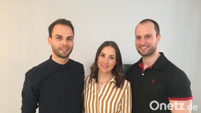 Haben mit ihrem Startup „Fyndery“ einen Preis gewonnen: (von links) Raphael Bauer, Madlen Bauer, Christoph Bauer Fyndery Schmidgaden Bild: Fyndery/exb