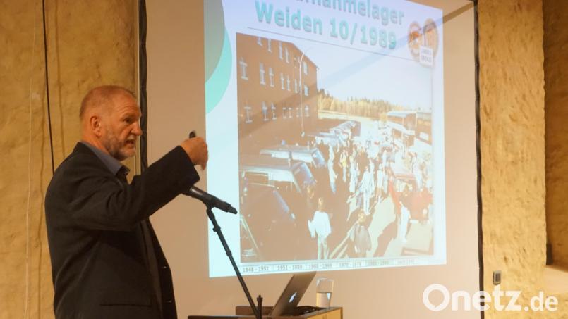 Reinhold Balk hat die Zeit des "Eisernen Vorhangs" als BGS-Beamter miterlebt. Bild: eib