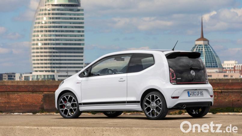Flotter Flitzer: Den kleinen Up baut VW auch als sportliche GTI-Version. Bild: Volkswagen AG/dpa