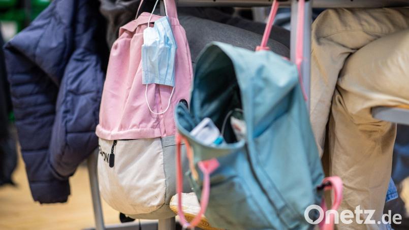 Die 9. Klasse einer Gesamtschule in Münster. Nach coronabedingter Verschiebung um ein Jahr beginnen für 15-jährige Schülerinnen und Schüler bundesweit in dieser Woche die neuen Pisa-Tests. Bild: Guido Kirchner/dpa