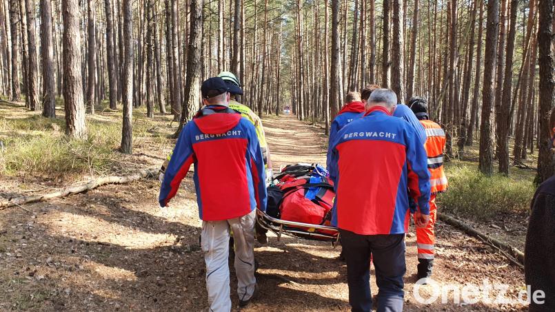 Zu 20 Einsätzen rückte die Bergwacht im Landkreis Schwandorf vergangenes Jahr aus - hier am Weinberg. Bild: exb/Bergwacht