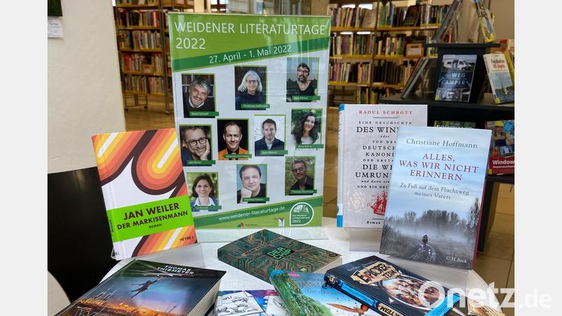 Vom 27. April bis zum 01. Mai finden die 34. Weidener Literaturtage statt. Bild: zre