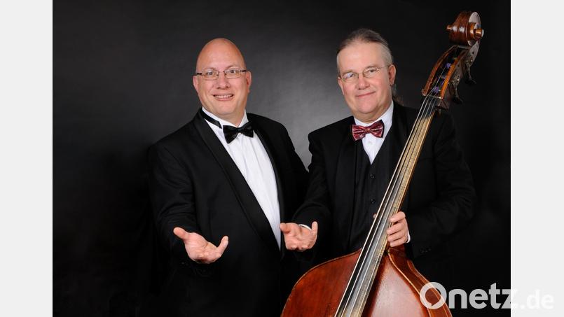 Jörg Hegemann und Paul G. Ulrich spielen am Freitag im Seidel-Saal. Bild: HP DUNKE/exb