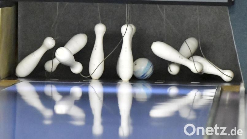 Es geht um jeden Kegel: Fortuna Neukirchen benötigt aus den letzten drei Spielen noch zwei Siege. Archivbild: Ziegler