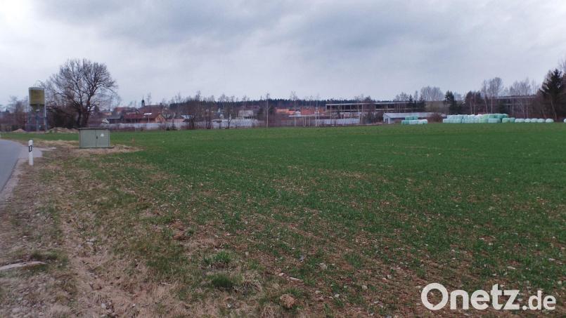 Im nördlichen Bereich des Gewerbegebietes „Neusorg-Süd II“ (Bild) gibt es eine konkrete Entwurfsplanung zur Wasserversorgung und zu den Entwässerungseinrichtung sowie zu den Zufahrten zu den beiden Parzellen für Handwerks- und Gewerbebetriebe. Bild: br