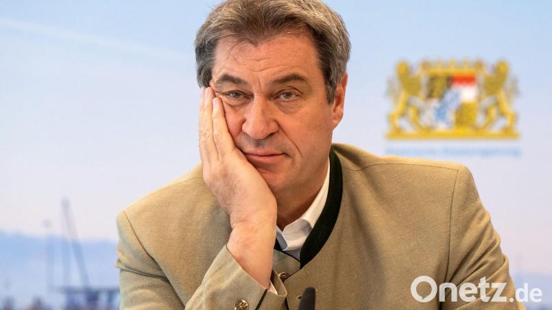 CSU-Chef und Ministerpräsident von Bayern: Markus Söder. Bild: Peter Kneffel/dpa