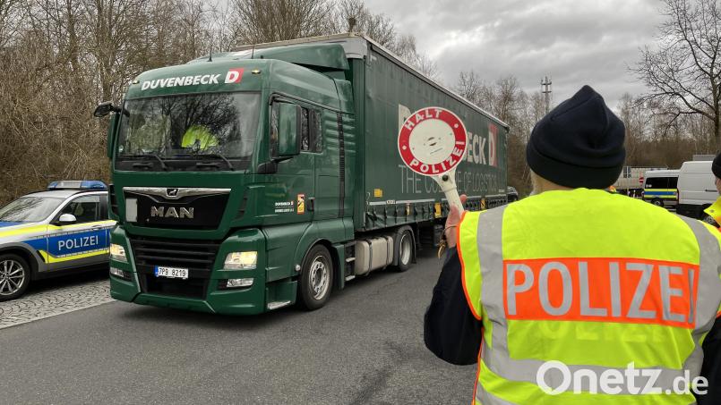 Kontrollstation in Ulrichsberg Nord an der A6. Bild: wes