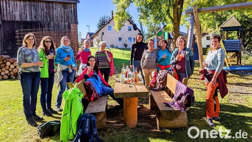 Die Mädelstour des Skiclubs Unterweißenbach fand bei strahlendem Sonnenschein statt. Bild: bra