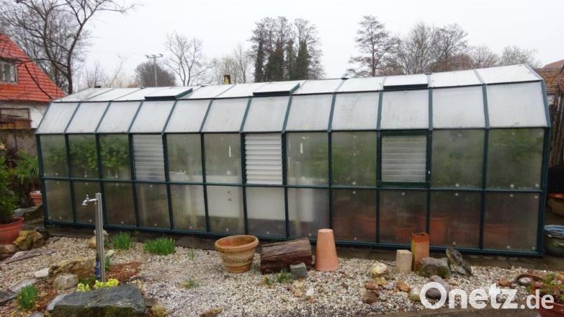 Das Gewächshaus im Schnaittenbacher Kräutergarten ist in die Jahre gekommen und nicht mehr reparaturfähig. Der Stadtrat genehmigt eine Neubeschaffung. Bild: e