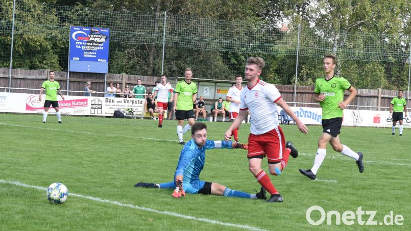 Am Donnerstag um 19.15 Uhr wird in der Kreisliga Süd die Partie SpVgg Wiesau gegen SV Mitterteich II nachgeholt. Im Hinspiel trennten sich beide Teams 3:3. Archivbild: Gebert