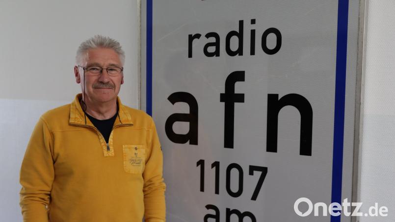 Rainer Wunderlich, Cheftechniker bei Radio AFN Bavaria Bild: olr