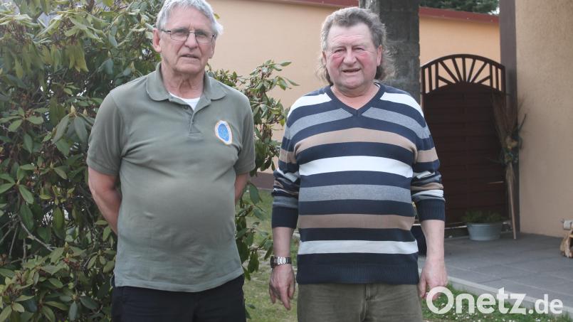 Ein agiler Siebziger: Josef Spandl (rechts) Bild: pi