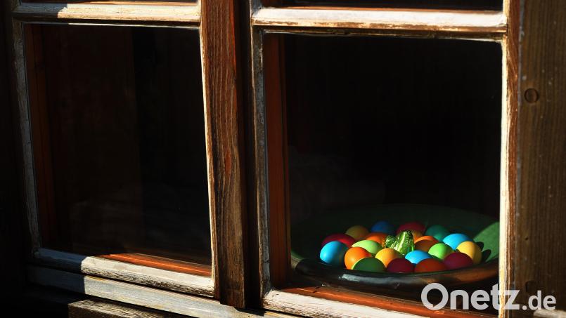 Gute Nachrichten: Laut Wetterexperte Andy Neumaier bekommen die Ostereier dieses Jahr etwas Sonne ab. Symbolbild: Karl-Josef Hildenbrand/dpa