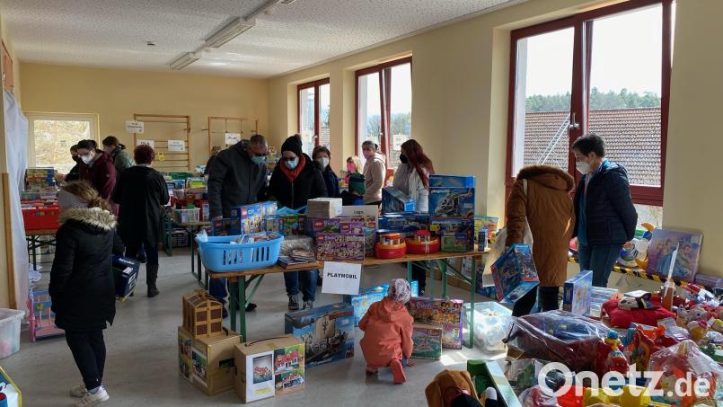 Der Spielzeugbasar in Hütten war ein Erfolg Bild: myd