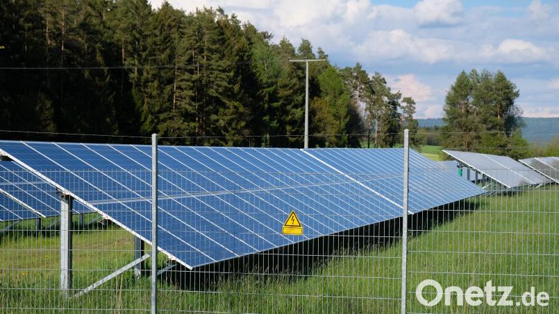 In Kirchenthumbach bleibt es beim Genehmigungsprozedere beim zeitlich gestuften Zubau von PV-Freiflächen Bild: do
