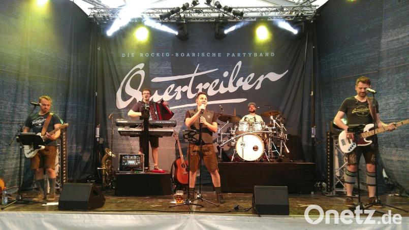 Die Quertreiber haben sich lange gedulden müssen, bis sie wieder vor Publikum spielen durften. Jetzt ist die Freude dafür umso größer. Archivbild: mma