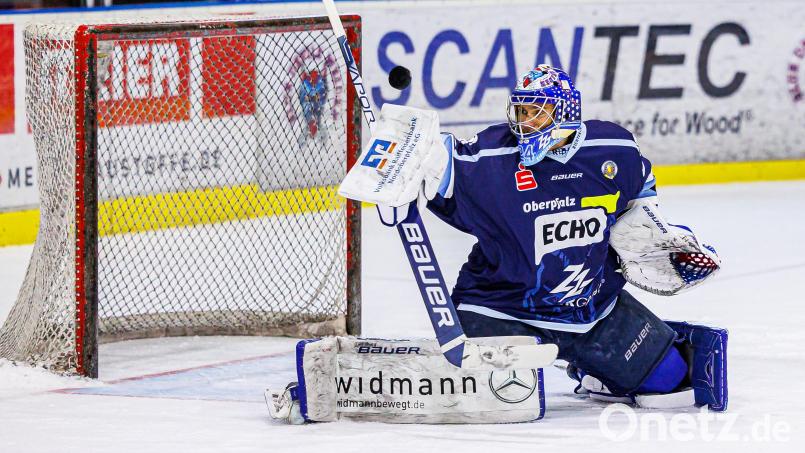 Jaroslav Hübl bleibt weiterhin Torhüter der Blue Devils Weiden. Bild: Werner Moller