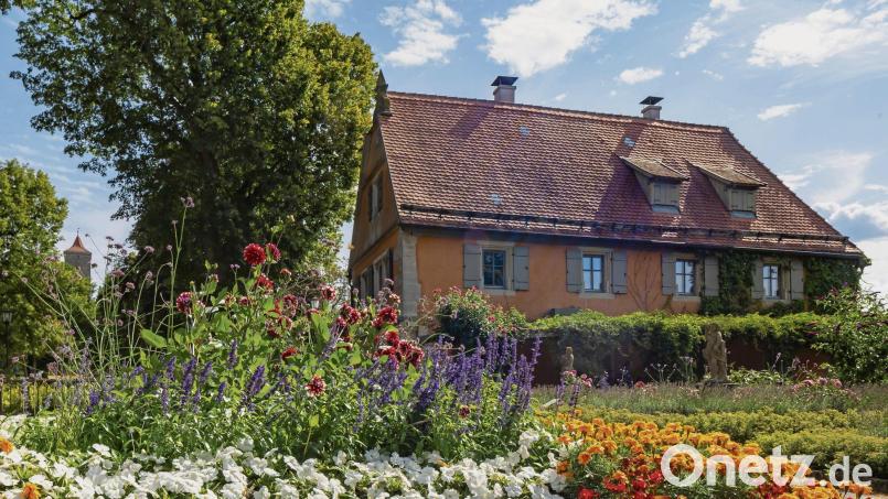 An manchen Stellen ist Rothenburg eine Bildergalerie der Natur. Bild:  Willi Pfitzinger/Rothenburg Tourismus Service/dpa