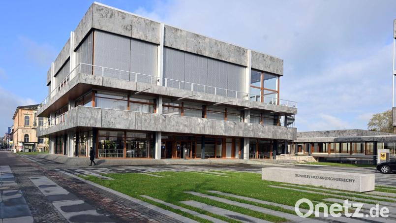 Außenaufnahme des Bundesverfassungsgerichts in Karlsruhe. Bild: Uli Deck/dpa