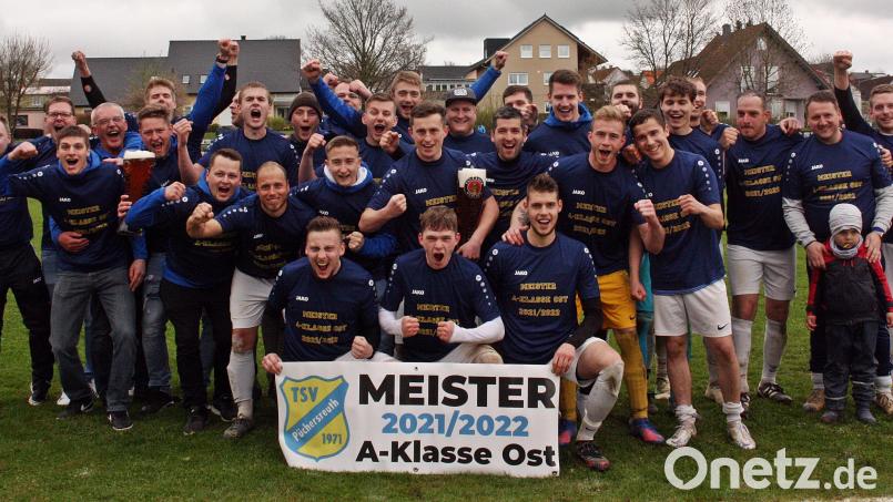 Der TSV Püchersreuth steht seit Sonntag als Meister der A-Klasse Ost und Direktaufsteiger in die Kreisklasse fest. Bild: R. Kreuzer