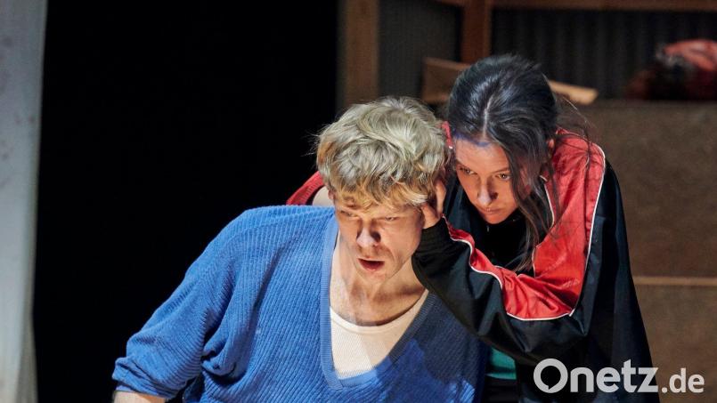 Eine Szene aus Georg Büchners "Woyzeck" Bild: Landestheater Tübigen /exb