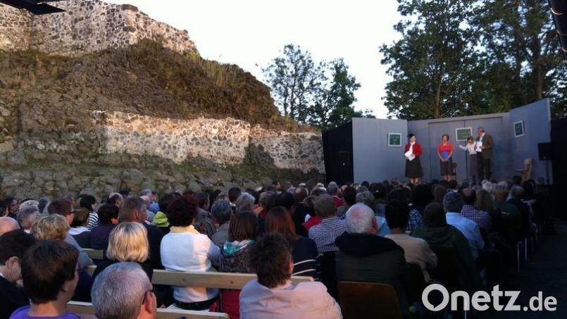 Seit 2011 ist die Burgruine Waldeck im Landkreis Tirschenreuth bereits ständiger Spielort des Landestheaters Oberpfalz. Archivbild: LTO