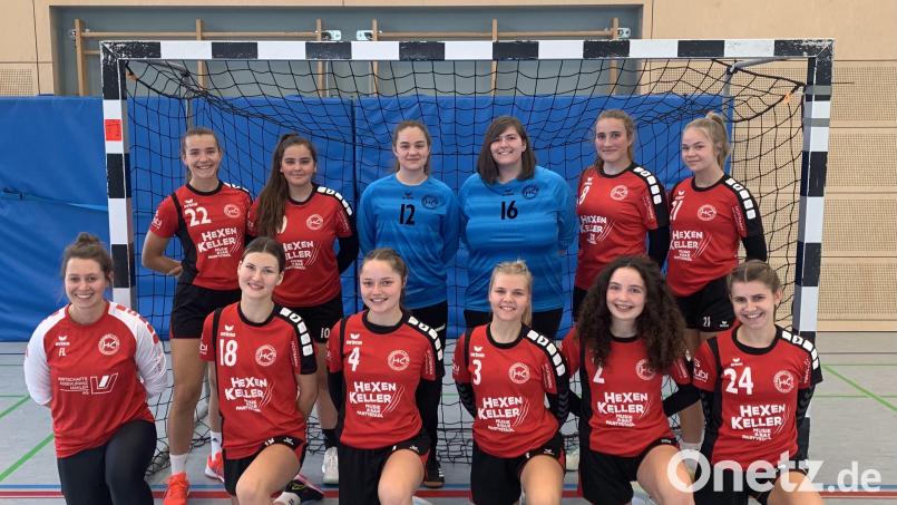 Mit sechs Siegen in sechs Spielen belegten die A-Jugend-Handballerinnen des HC Sulzbach den ersten Platz in der ÜBOL Nordost. Bild: Konstantin Stein/exb