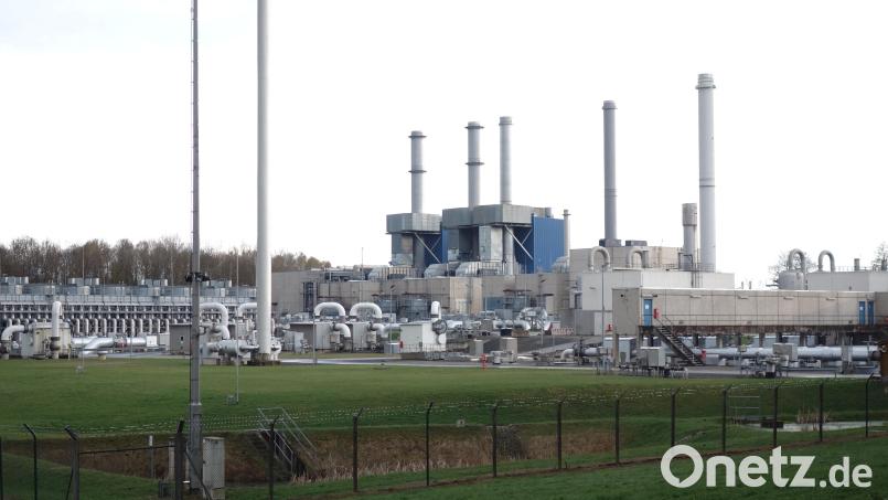 Ein Versuchsbetrieb soll bald die Vermischung von Wasserstoff mit Erdgas auf dem Gelände der Megal-Verdichterstation prüfen. Bild: fjo