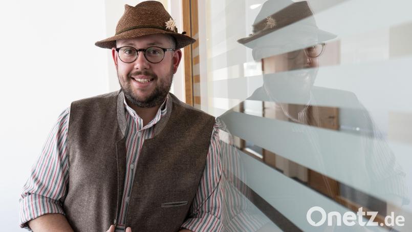 Markus Baumgärtel, Gaujugendleiter der Oberpfälzer Heimat- und Trachtenvereine. Bild: Alexander Unger