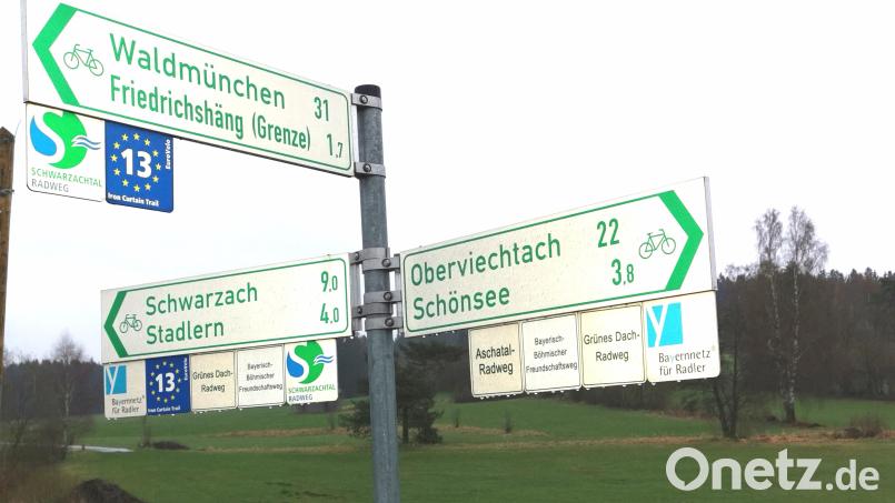 Der Radweg zwischen Dietersdorf und Stadlern wird in Teilen bald nicht mehr auf der Staatsstraße verlaufen. Das Staatliche Bauamt bereitet die Ausschreibung der Bauarbeiten noch für Mai vor. Bild: Portner