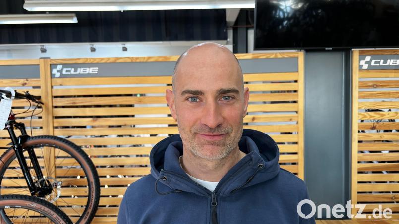 Walter Arnold, Triathlet und Mitinhaber des Cube-Store in Weiden. Bild: Arnold