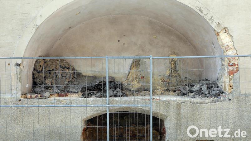 In der Ölbergkapelle von St. Martin fehlen derzeit einige Figuren. Bild: Wolfgang Steinbacher