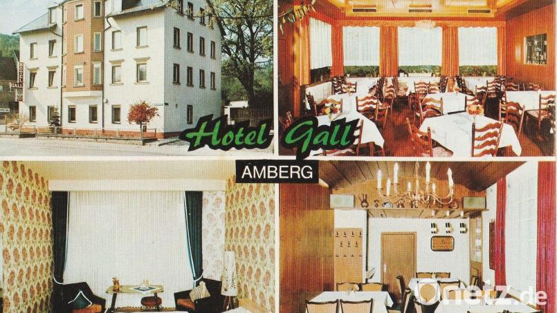 Diese Postkarte aus der Sammlung von Dieter Weiß zeigt das Hotel Gall in den 1970er Jahren. Damals wurde hier phantastisch gekocht und ausgelassen gefeiert. Repro: Sammlung Dieter Weiß