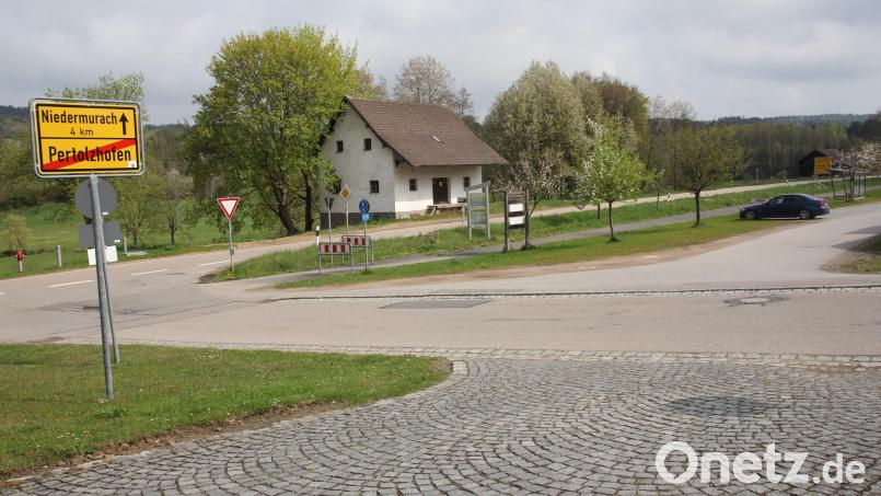 Einem Antrag auf Neubau von zwei Doppelhäusern nahe der Ortseinfahrt von Pertolzhofen konnte der Gemeinderat das gemeindliche Einvernehmen nicht erteilen. Bild: frd