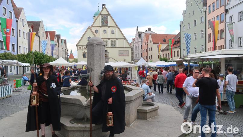 Jubilatemarkt mit Nachtwache. Bild: Kunz